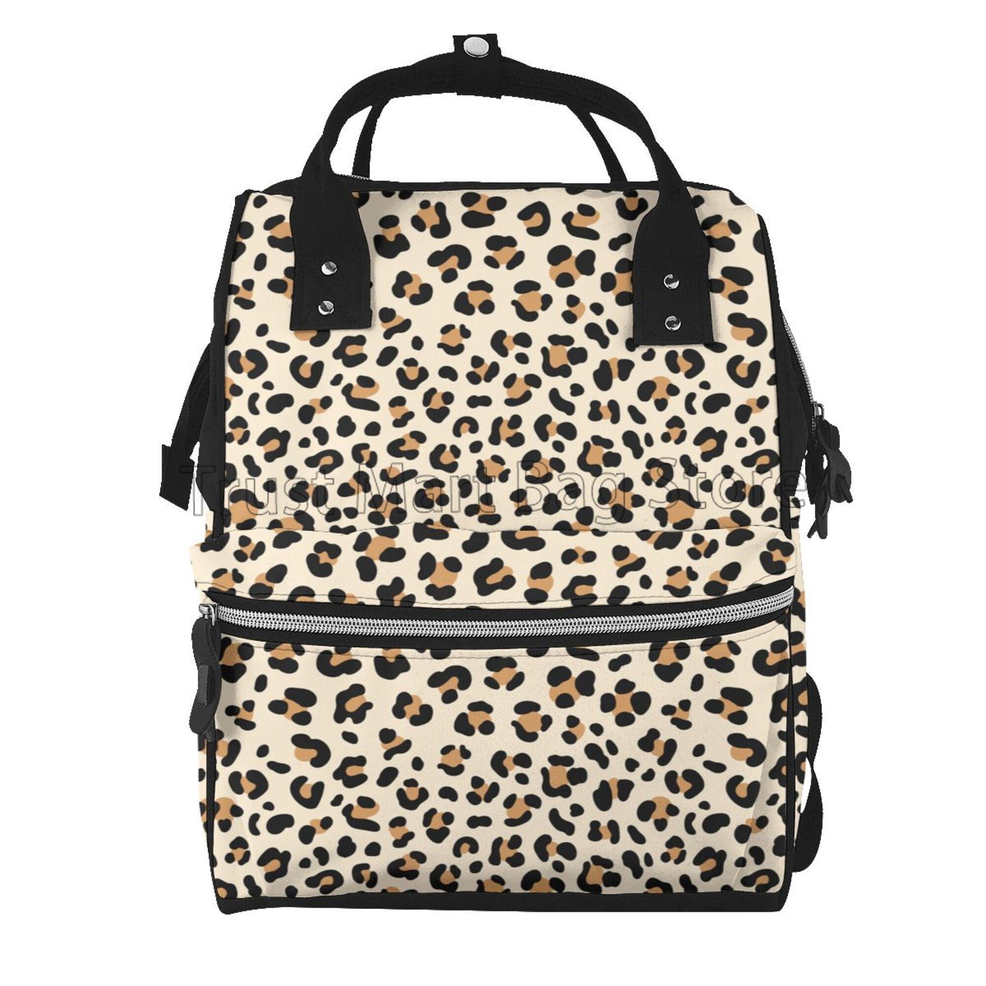 Backpack Diaper Bag - Leopard Print Diaper Bag Backpack Multifunction