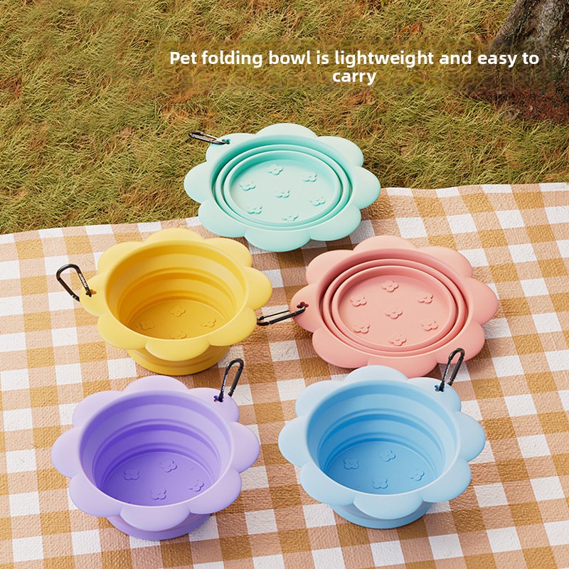 Outdoor Pet Feeding Cup 2-in-1 - Foldable Backpack Small avis et prix