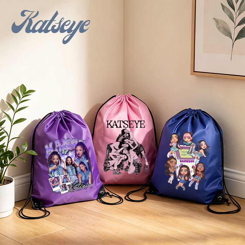 Katseye Drawstring Bag Kpop Ka - Hiking Backpack Waterproof avis et prix