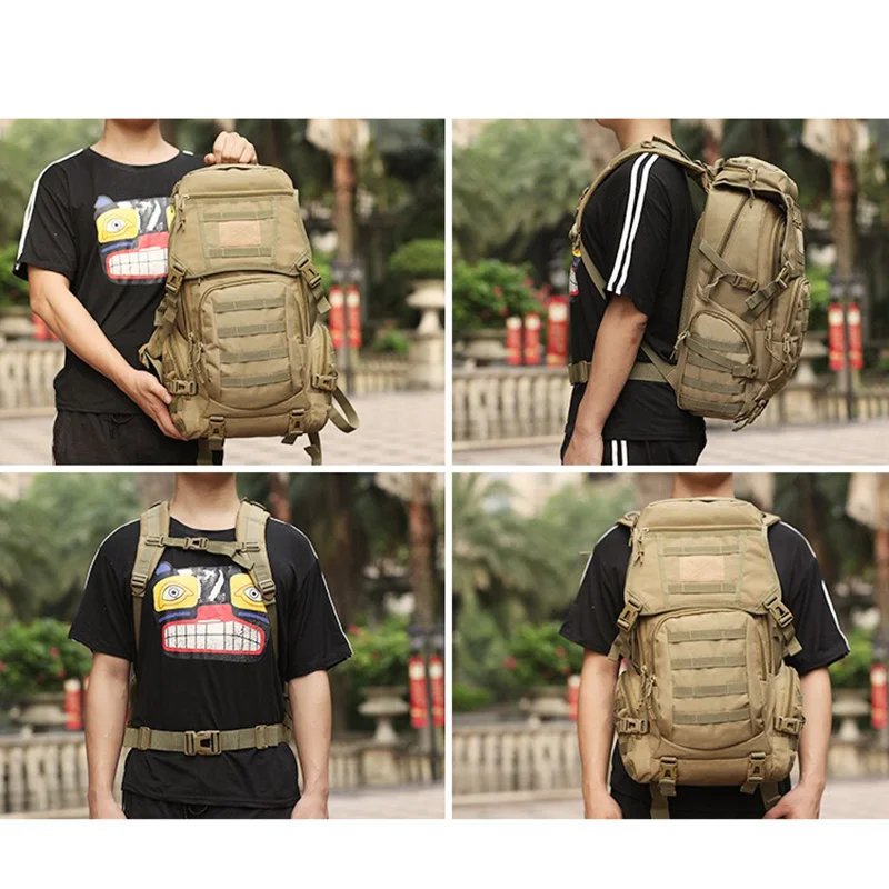 50L Tactical Backpack Outdoor  - Rucksack Military Style avis et prix