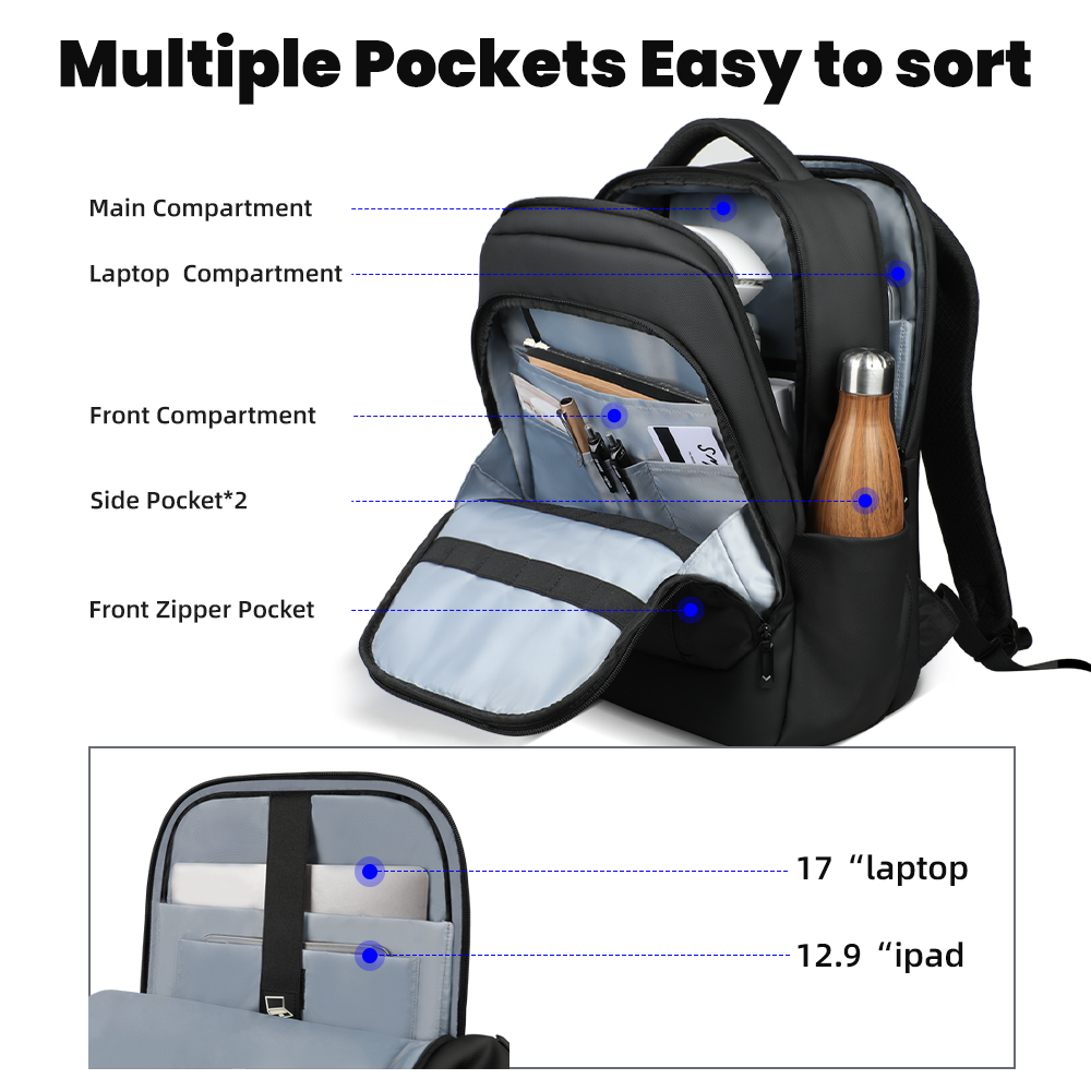 HK New Design Travel Backpack  - Laptop Backpack 15.6 avis et prix