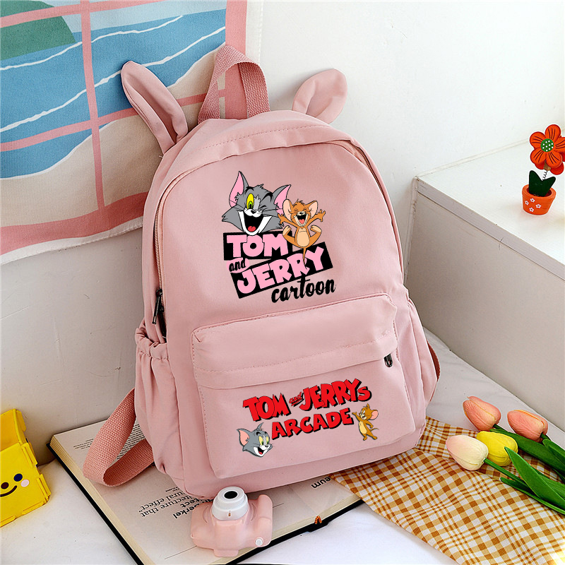 Tom and Jerry Cute School Bag  - School Backpack Teen avis et prix