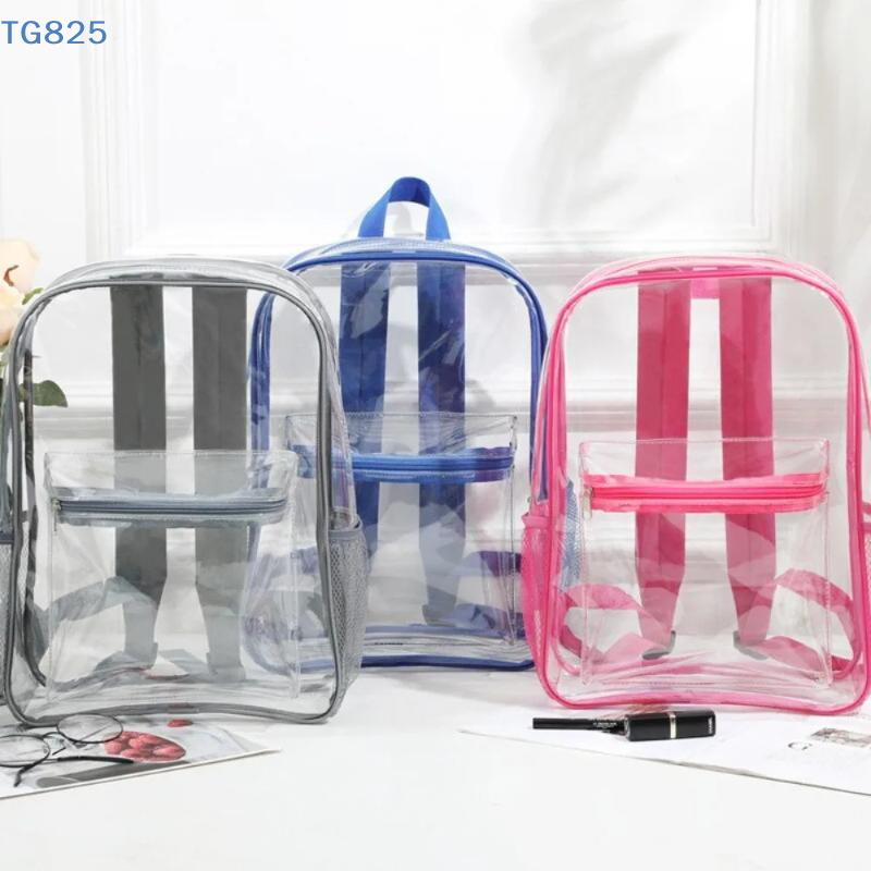 【AN】【AN】Transparent PVC Outdoo - Canvas Backpack Casual avis et prix