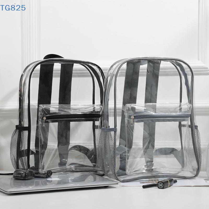 【AN】【AN】Transparent PVC Outdoo - Canvas Backpack Casual avis et prix