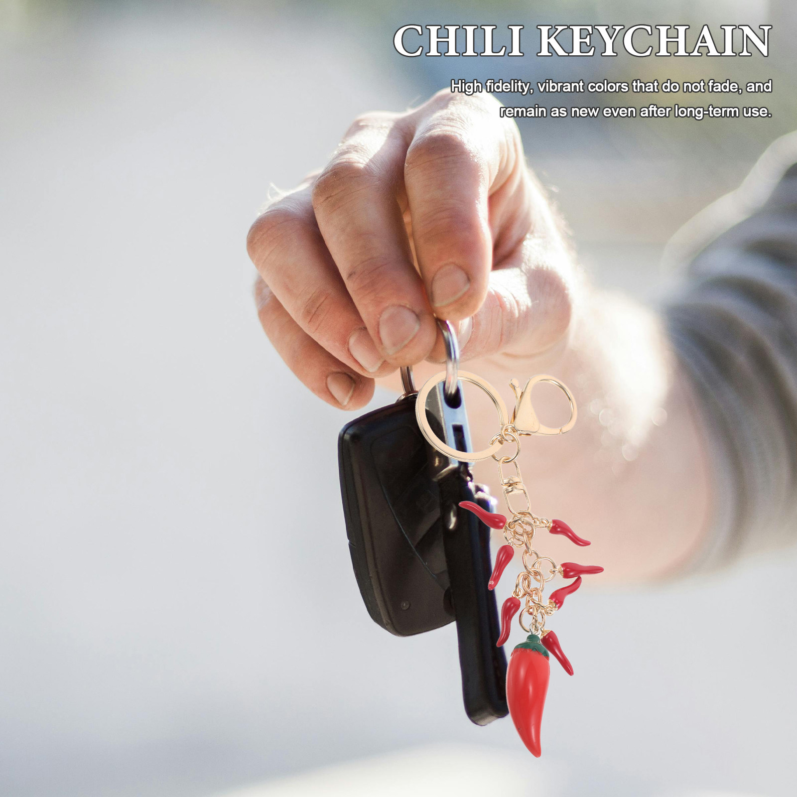 2Pcs Red Chili Keychain Cute C - Mini Backpack Purse avis et prix