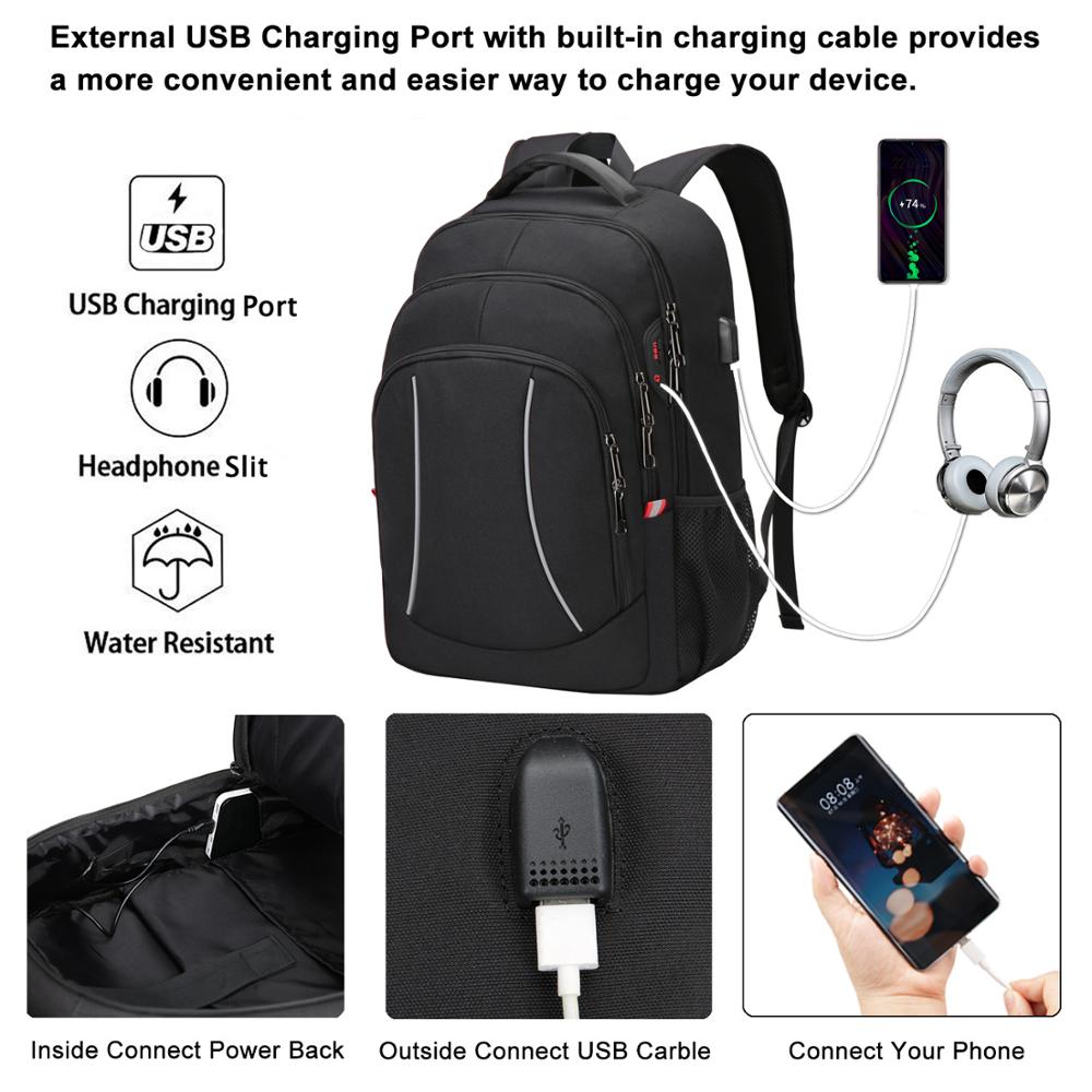 Men Multifuction Travel Laptop - Travel Backpack Anti Theft avis et prix