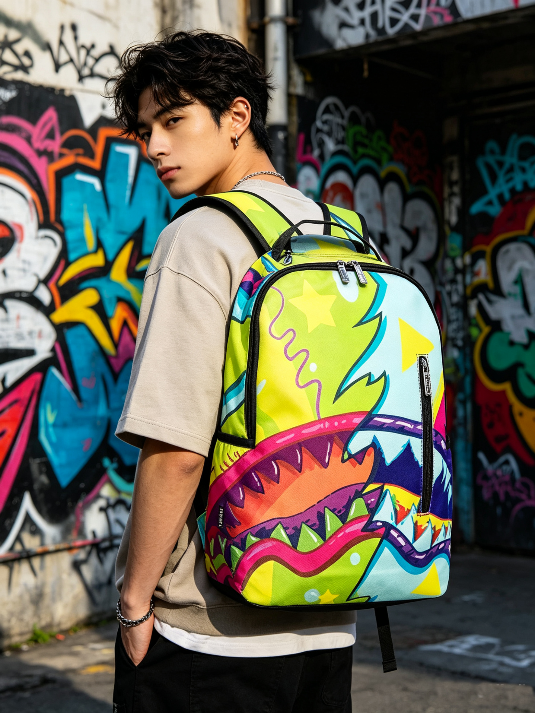 New Trendy Street-Style Design - Fashion Backpack Women avis et prix