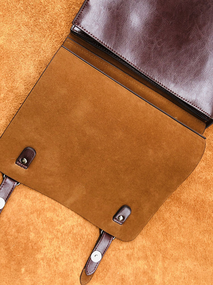 British Style Vintage Cow Spli - Leather Backpack Vintage avis et prix