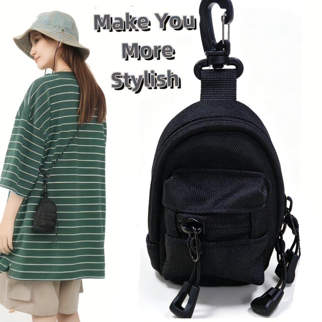 Men Carabiner Backpack Keychai - Mini Backpack Purse avis et prix