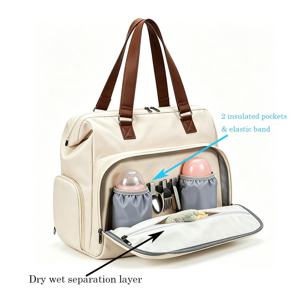 Large Capacity Diaper Bag Momm - Backpack Insert Organizer avis et prix
