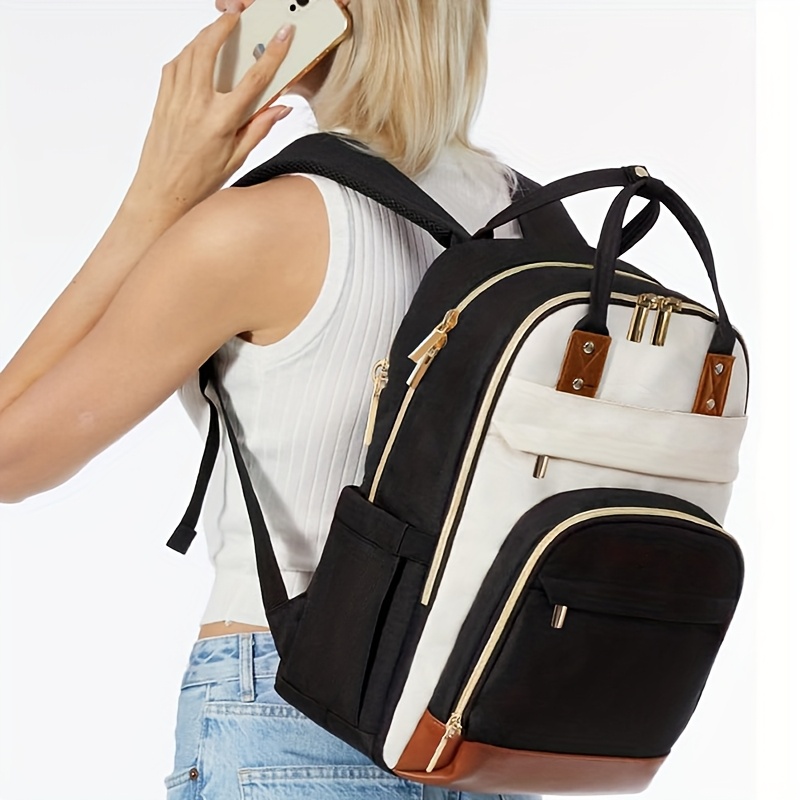 Women Two Tone Laptop Backpack - Laptop Backpack 15.6 avis et prix