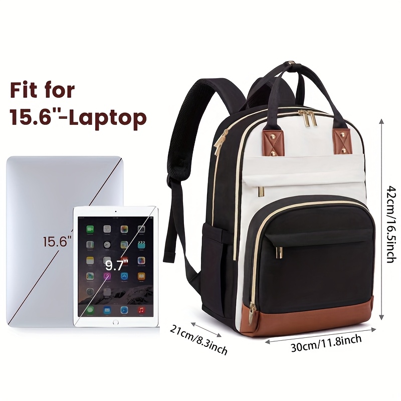 Women Two Tone Laptop Backpack - Laptop Backpack 15.6 avis et prix