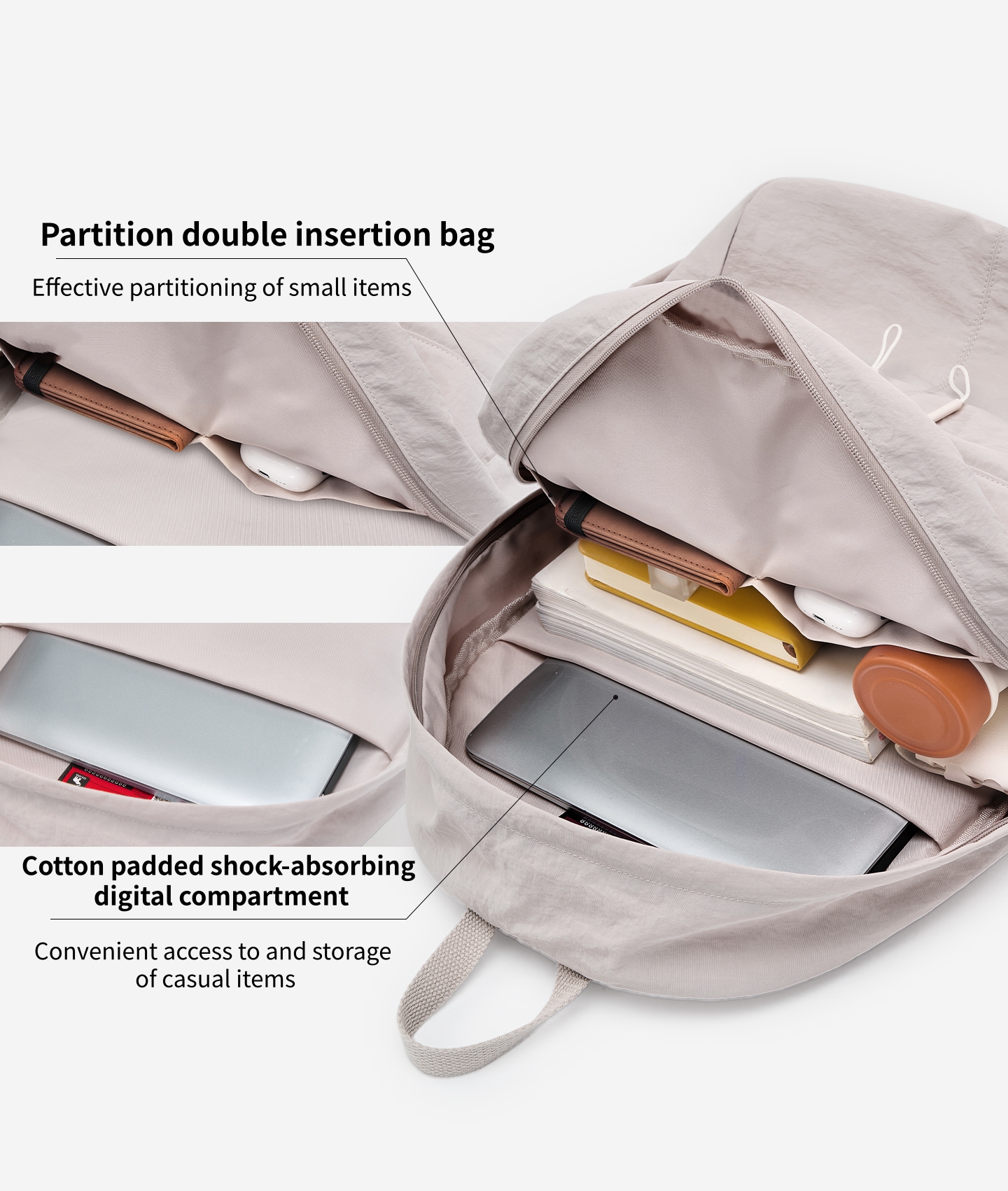 OIWAS Ultra Lightweight and St - Canvas Backpack Casual avis et prix