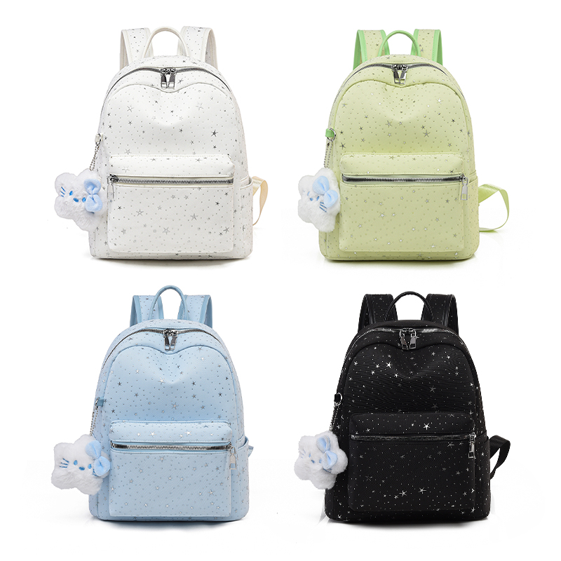 Toposhine Sweet Star White Bac - School Backpack Teen avis et prix