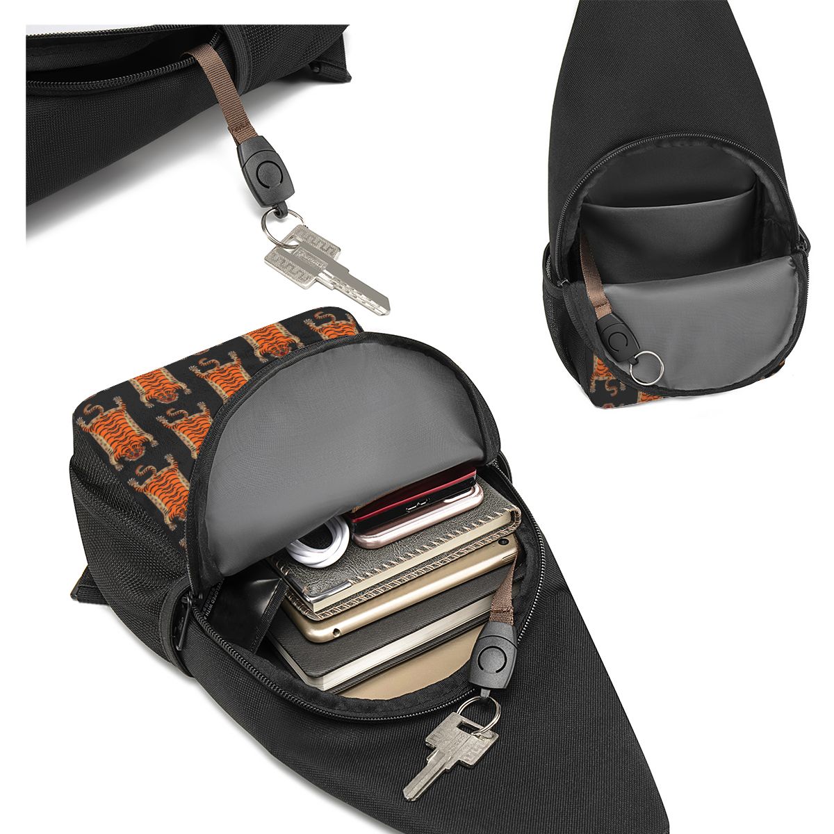 Tibetan Tiger Rug Chest Bag Me - Sling Backpack Shoulder avis et prix