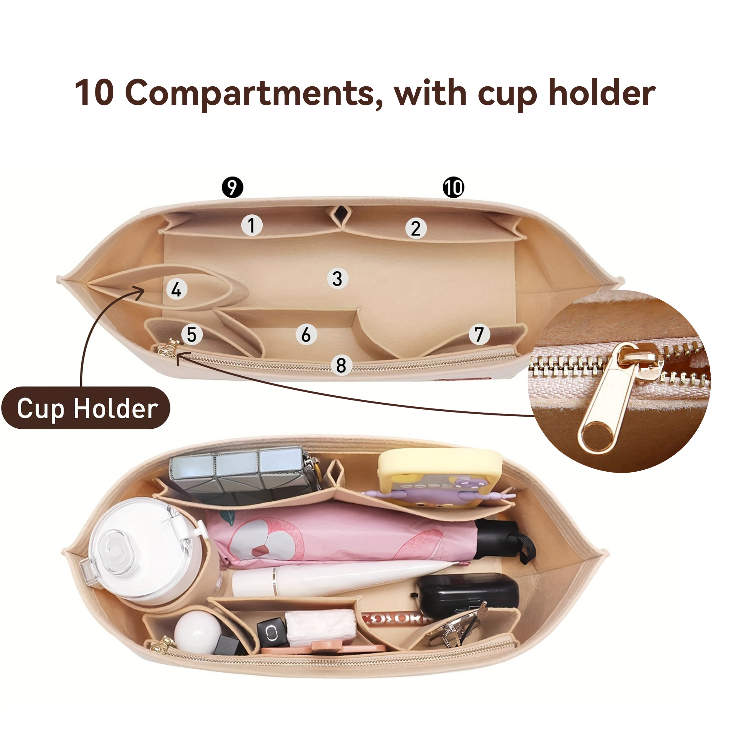 Purse Organizer Insert for Han - Backpack Insert Organizer avis et prix