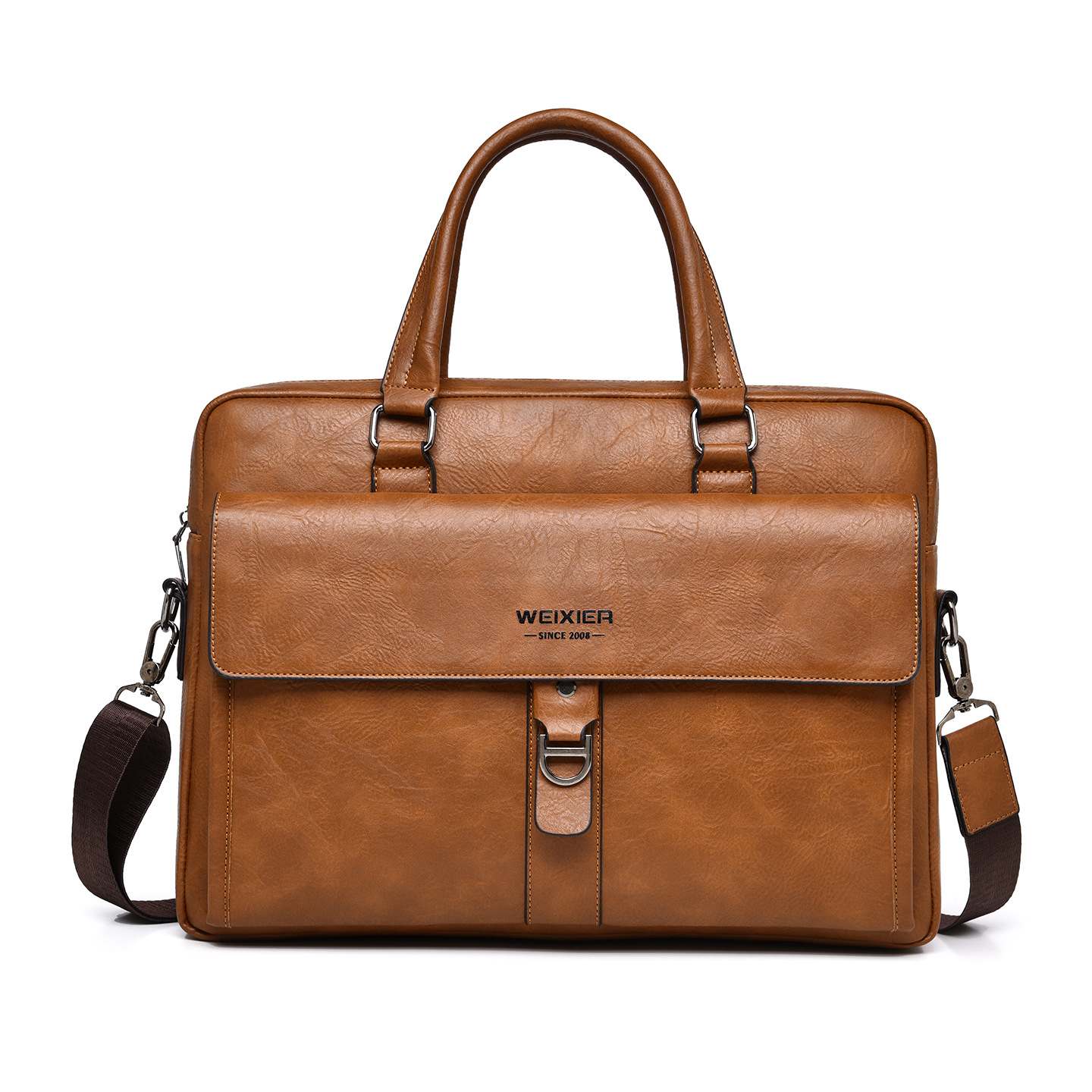 Vintage Dark Brown PU Leather  - Laptop Backpack 15.6 avis et prix