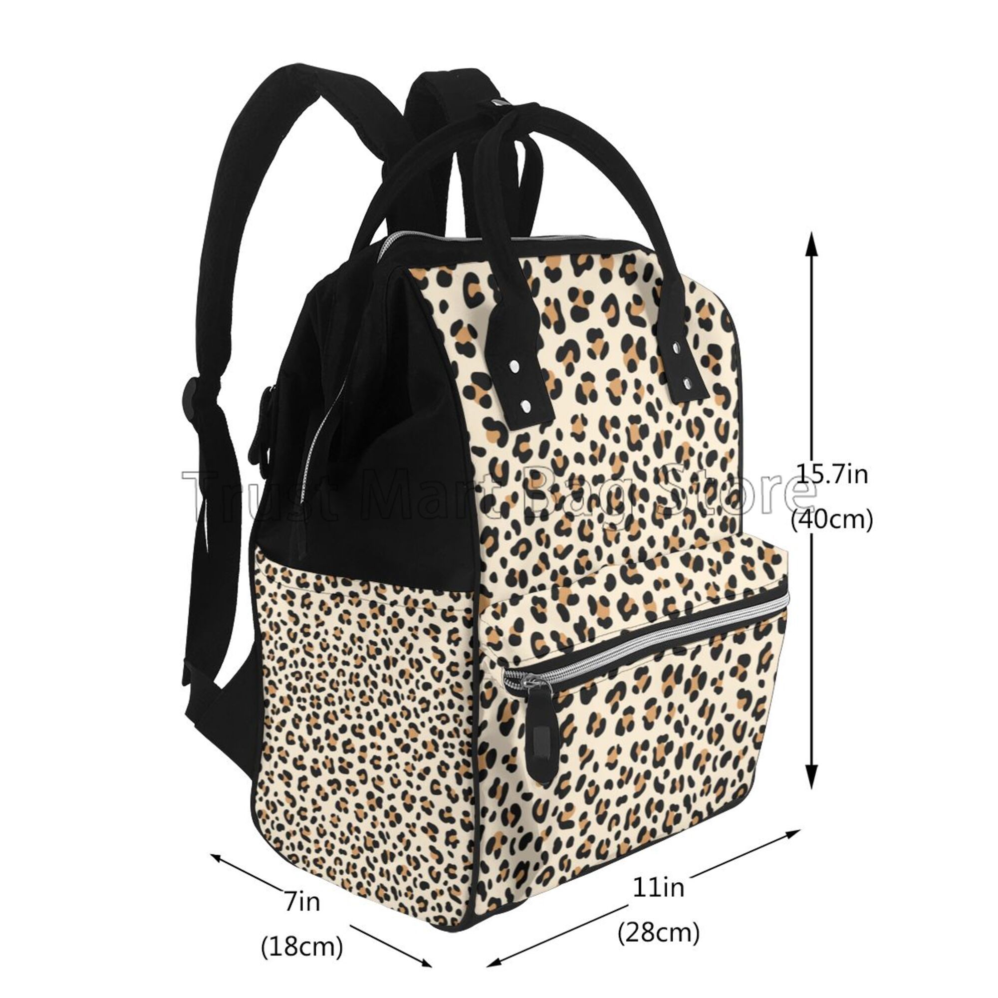 Leopard Print Diaper Bag Backp - Backpack Diaper Bag avis et prix