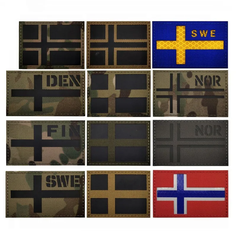 Flag Tactical Patches Norway D - Urban Backpack Tactical avis et prix