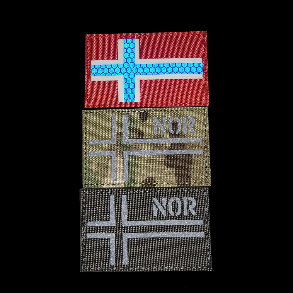 Flag Tactical Patches Norway D - Urban Backpack Tactical avis et prix