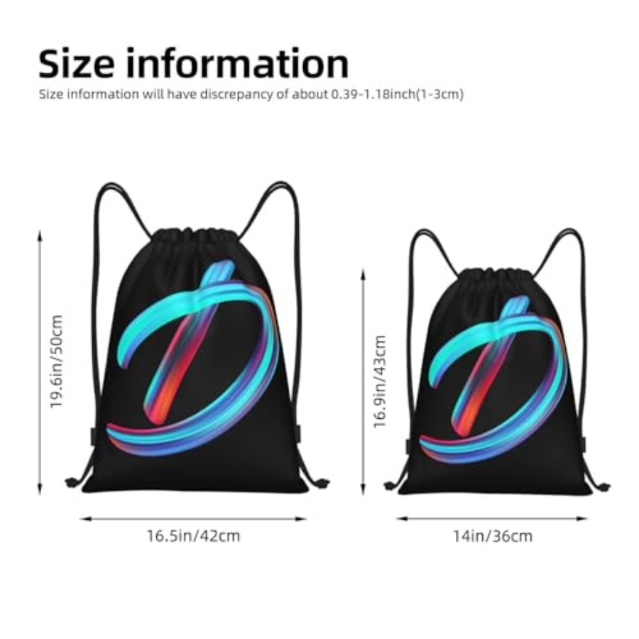 Drawstring Bags Initial Drawst - Drawstring Gym Bag avis et prix